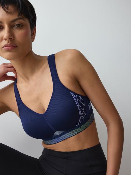 Triumph Triaction Cardio Flow Sports Bra, Admiral, Admiral