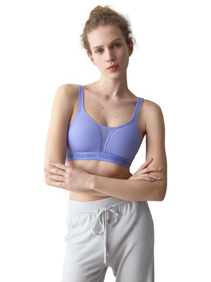 Triumph Triaction Energy Lite Sports Bra, Jacaranda, Jacaranda