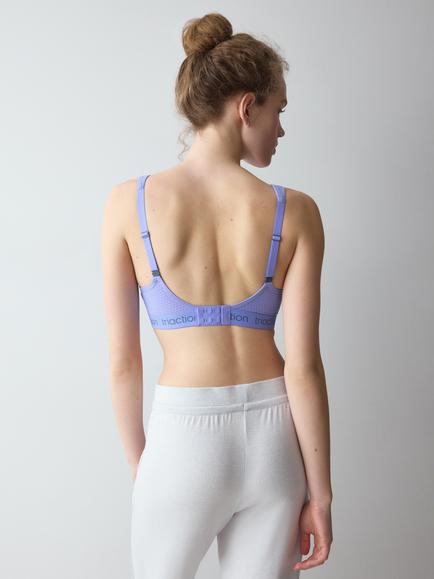 Triumph Triaction Energy Lite Sports Bra, Jacaranda - view 2, Jacaranda