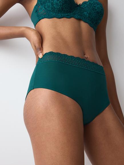 Triumph Feel of Modal Midi Knickers, Teal Green, Teal Green