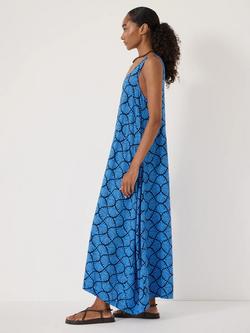 HUSH Ziva Maxi Dress containing LENZING™ ECOVERO™ Viscose, Shell Blue - view 2, Shell Blue