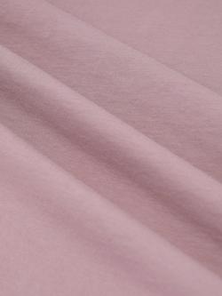 Reiss Bless Crew Neck Cotton T-Shirt, Dusty Rose - view 2, Dusty Rose