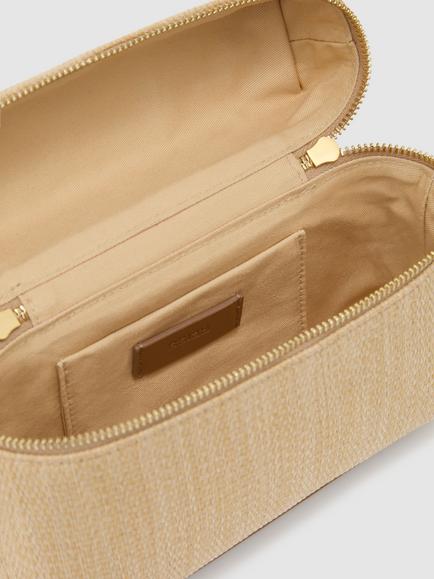 Reiss Ines Vanity Crossbody Bag, Natural - view 2, Natural