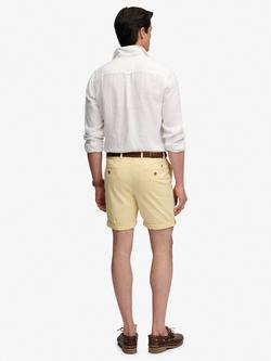 Superdry Premium Regular Chino Shorts - view 2, Washed Yellow
