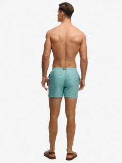 Superdry Printed Swim Shorts, Green - view 2, Green