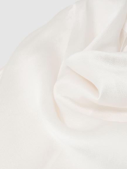 Reiss Kora Hammered Silk Sleeveless Cowl Neck Top, Ivory - view 2, Ivory
