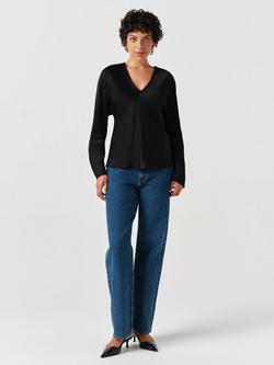 Ghost Lucille Long Sleeve Top, Black - view 2, Black