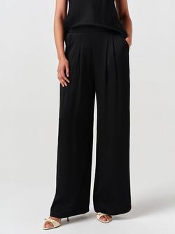 Ghost Andie Wide Leg Trousers, Black