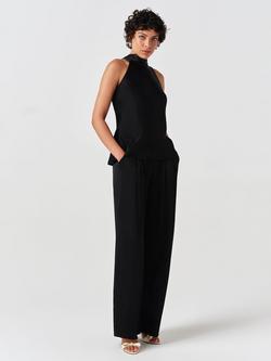 Ghost Andie Wide Leg Trousers - view 2, Black