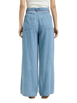Smith & Soul High Rise Wide Leg Jeans, Light Denim - view 2, Light Denim