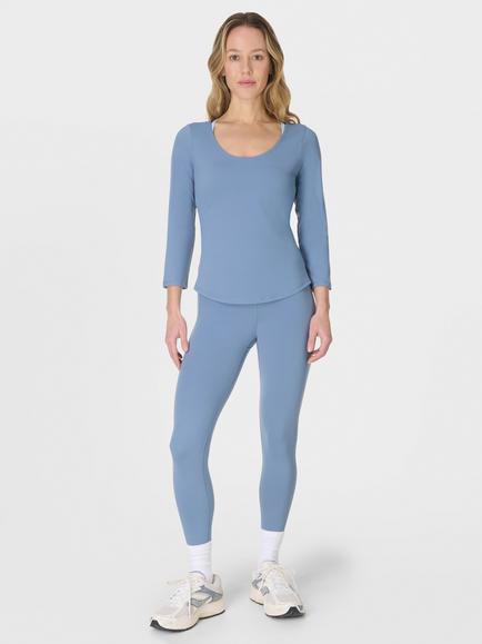 Sweaty Betty Scoop Neck Gym Top, Luxeblue, Luxeblue