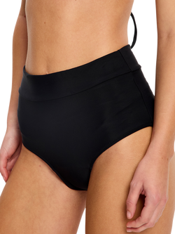 Modibodi High Waist Bikini Period Swim Briefs, Super Absorbency, Black - view 2, Black