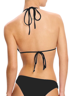Modibodi Swimwear Triangle Bikini Top, Black - view 2, Black