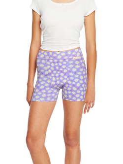 Modibodi Teen Period Sleep Shorts, Purple - view 2, Purple