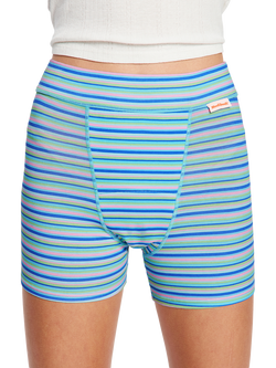Modibodi Teen Period Sleep Shorts, Periwinkle, Periwinkle