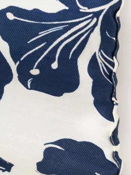 Mango Floral V-Neck Midi Dress, Raw - view 2, Raw