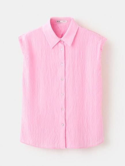 Mango Flow Sleeveless Top, Pink, Pink