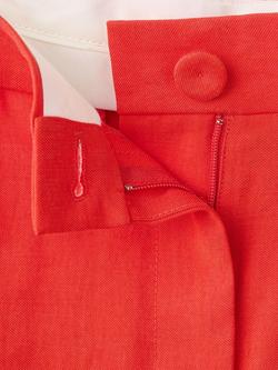 Mango Pleated Tailored Shorts, Mandarin - view 2, Mandarin