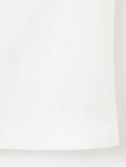 Mango Cotton Rich Striped Cami, Pastel Pink - view 2, White