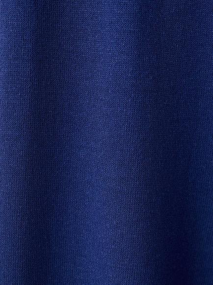 Mango High Waist Wide Leg Knit Trousers, Electric Blue - view 2, Electric Blue