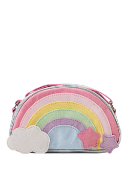 Angels by Accessorize Kids' Rainbow Crossbody Bag, Multi, Multi