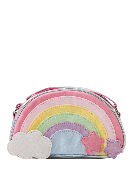 Angels by Accessorize Kids' Rainbow Crossbody Bag, Multi, Multi