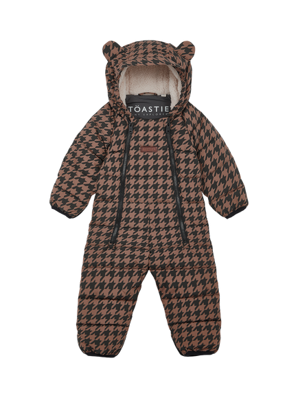 Toastie Baby Hooded Cloud Onesie, Toffee, Toffee