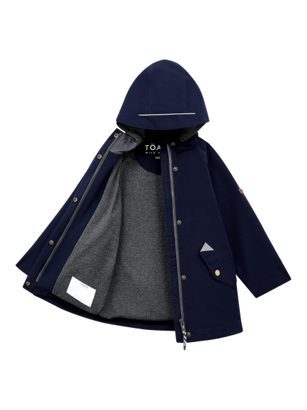 Toastie Kids' Waterproof Raincoat - view 2, Marine Navy