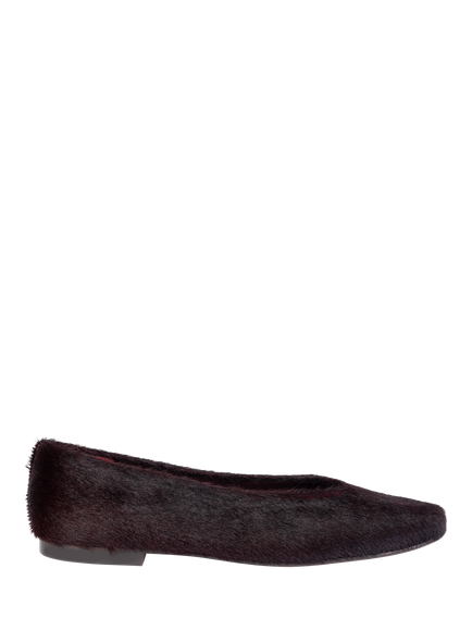 Penelope Chilvers Coco Pony Pumps, Deep Cherry, Deep Cherry
