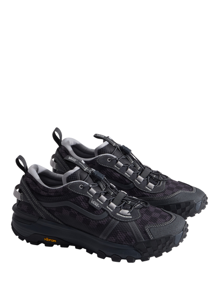 Vans Crosspath XC Suede Lace Up Trainers, Checkerboard Gray - view 2, Checkerboard Gray