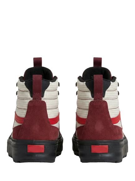 Vans Sk8-Hi Waterproof Insulated Trainers, Ripstop Bordeaux - view 2, Ripstop Bordeaux