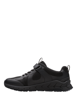 Clarks Kids' Selva Edge K Trainers, Black - view 2, Black