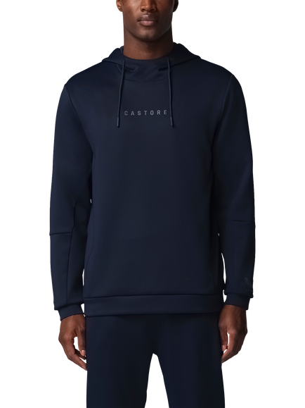 Castore Flex Hoodie, Navy/Pewter, Navy/Pewter