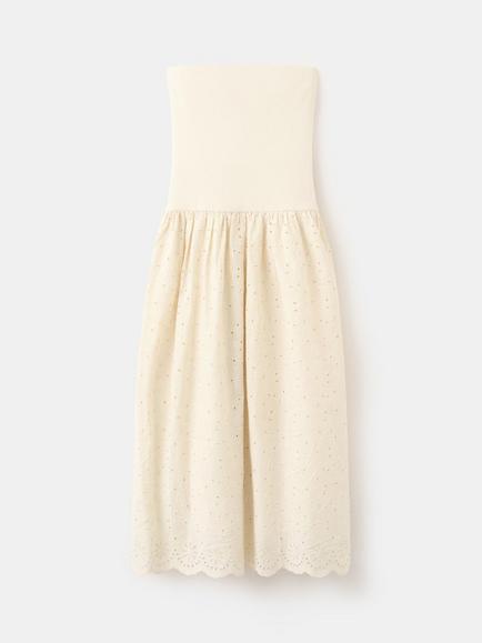 Mango Fit and Flare Midi Dress, Sand, Sand
