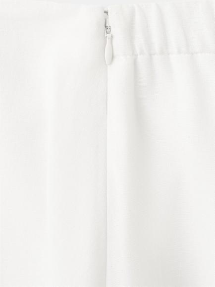 Mango Alfred A-Line Midi Skirt, White - view 2, White