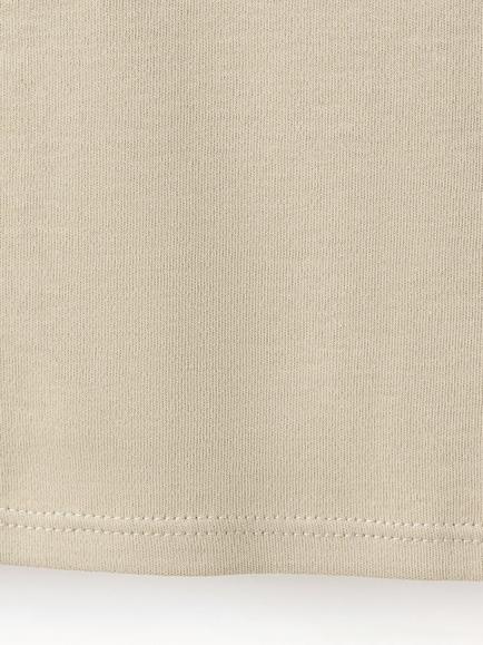Mango Cotton Crew-Neck T-Shirt - view 2, Khaki