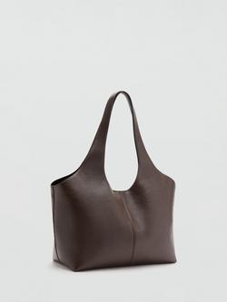 Mango Shopper Tote Bag, Chocolate - view 2, Chocolate
