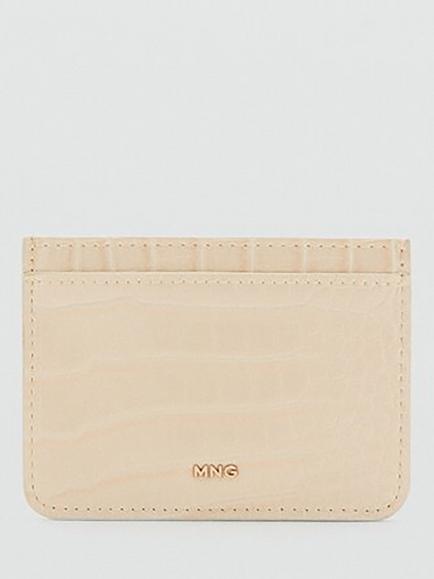 Mango Card Holder, Raw, Raw