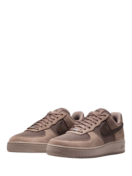 Nike Air Force 1 07 LV8 Trainers, Mink Brown - view 2, Mink Brown