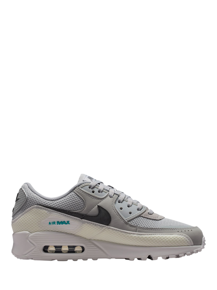 Nike Air Max 90 Premium Trainers, Ltsmkgry/Irngry/Wht/, Ltsmkgry/Irngry/Wht/