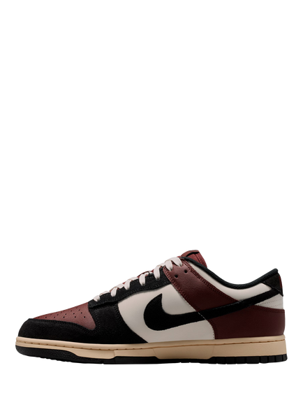 Nike Dunk Low Retro Trainers, Bronze Eclipse/Black/Pale Ivory - view 2, Bronze Eclipse/Black/Pale Ivory