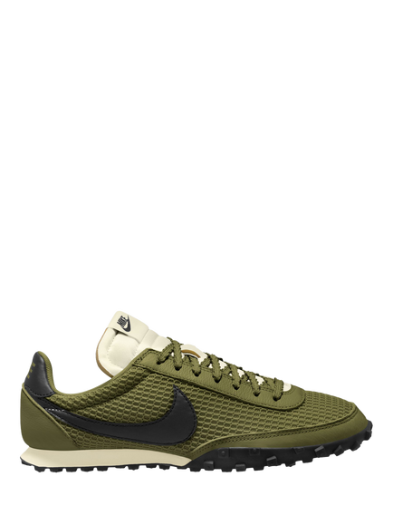 Nike Waffle Racer 26 Trainers, Legiongrn/Black/Sail, Legiongrn/Black/Sail