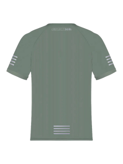 Proviz Men's REFLECT360 Reflective Short Sleeve Running Top - view 2, Olive