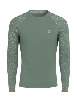 Proviz Men's Reflective Long Sleeve Training Top, Olive