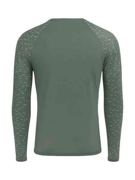 Proviz Men's Reflective Long Sleeve Training Top - view 2, Olive