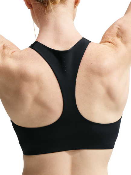 Nike Universa Sports Bra, Black/Anthracite/Dk - view 2, Black/Anthracite/Dk