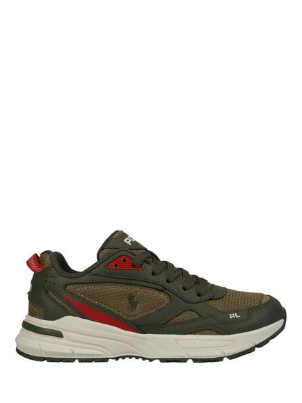 Ralph Lauren Kids' Trackster 275 Trainers, Olive, Olive