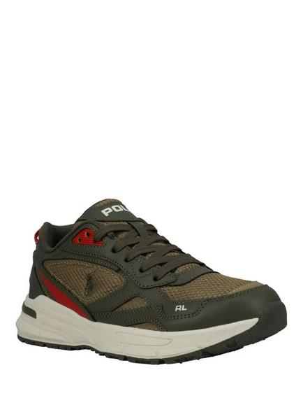 Ralph Lauren Kids' Trackster 275 Trainers, Olive - view 2, Olive