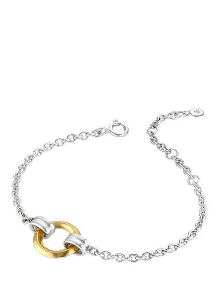 Dinny Hall Chariot Bracelet, Silver, Gold, Silver, Gold