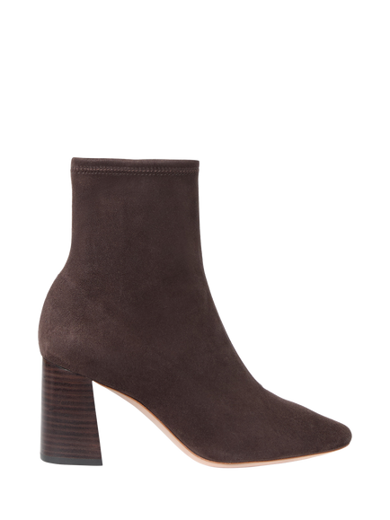Loeffler Randall Elsie Stretch Suede Ankle Boots, Brown Chocolate, Brown Chocolate